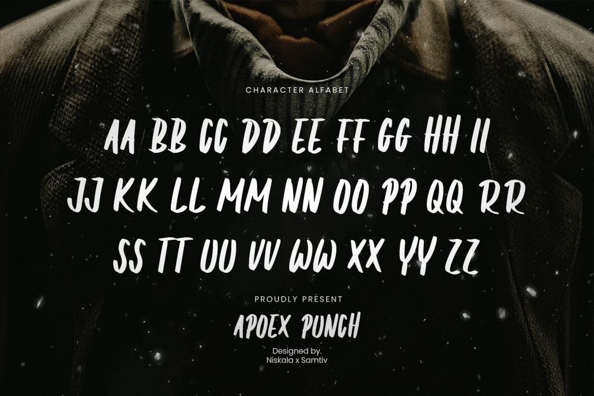 Uberhand - Modern Display Font, a Handwritten Font by Luna Shop (Photo 2 of 6)