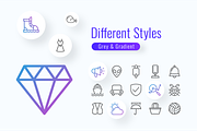 3300+ Slim Icons Mega Bundle, an Outline Icon by P.F. Creative Lab (Thumbnail 4 of 6)