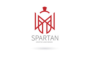 Spartan Logo, W Letter Logo