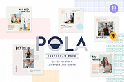 Instagram Pack - POLA, a Social Media Template by muhisya (Thumbnail 2 of 10)