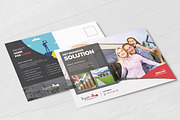 Postcard Template, a Card Template by Creatune (Thumbnail 1 of 4)