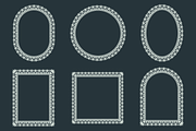 Doily Lace Frame Bundle, a Decorative Illustration by Kusumaillustration (Thumbnail 13 of 19)