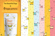 BusySausage Vol.1 patterns, an Animal Illustration by Zooza Art (Thumbnail 5 of 9)