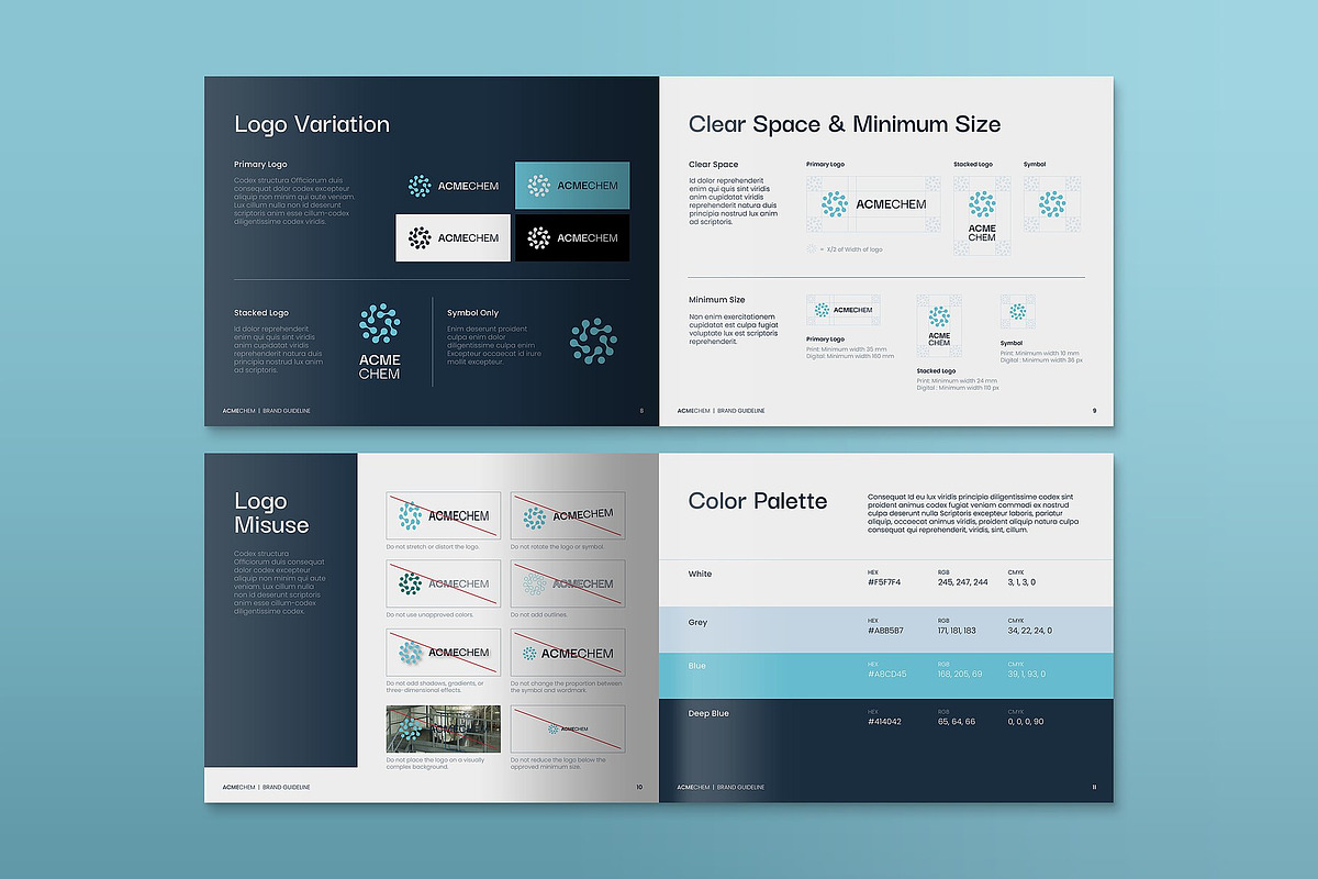 Brand Guidelines Template, a Brochure Template by BrandPacks (Photo 4 of 7)