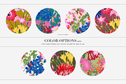 Vibrant Seamless Floral Patterns, a Pattern Graphic by LEAFure (Thumbnail 2 of 10)