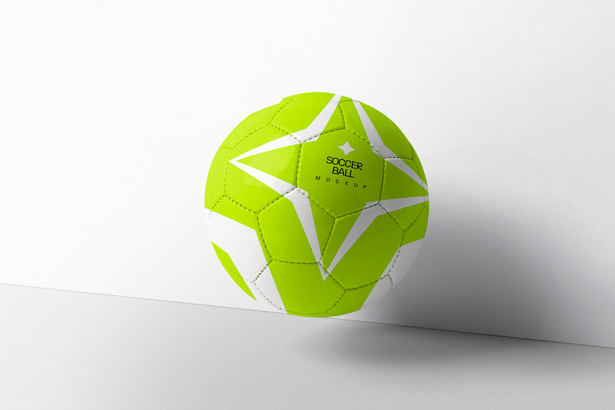Soccer Ball Mockup, a Product Mockup by MockupCraft (Photo 6 of 6)