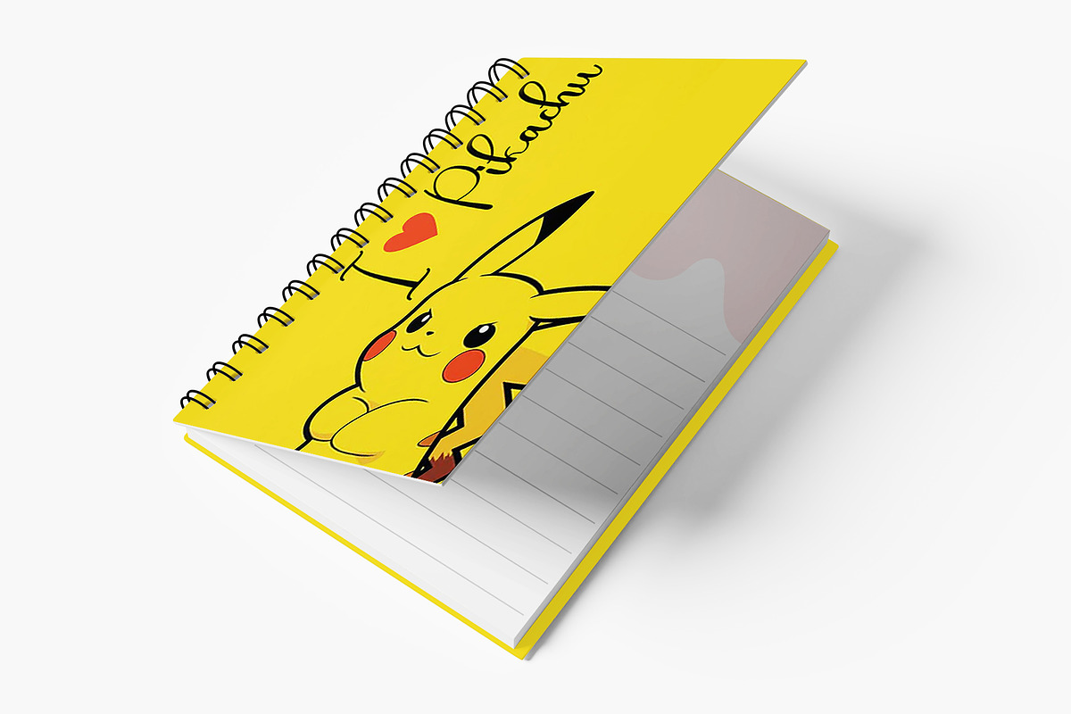 Spiral Notebook Mockup, a Product Mockup by GraphicsPixel (Photo 9 of 28)