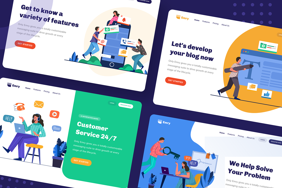 Emry - Fantasy Illustration, a Templates & Theme by Designspace (Photo 4 of 7)