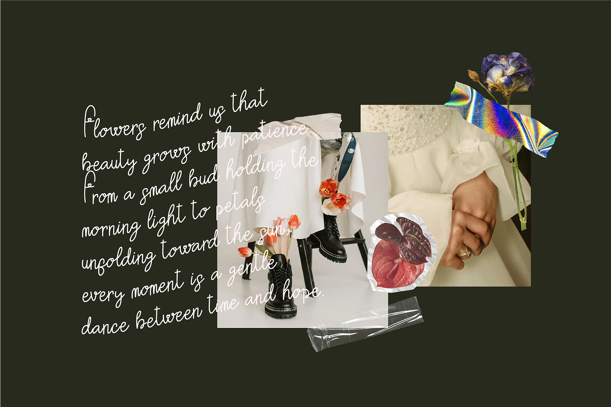 Rosamira a Script Font, a Script Font by Berdansabersama (Photo 5 of 9)