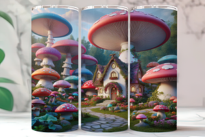 3D Enchanted Fantasy Mushroom, an Arts & Entertainment Photo by LamanAzalea