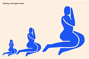 Abstract Matisse Clipart Bundle, a Person Illustration by ClayStudio (Thumbnail 4 of 7)
