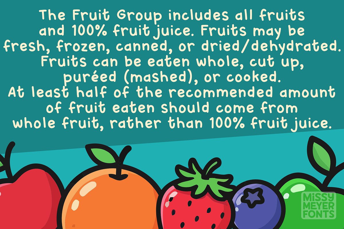 Smart Burger: a fun handwriting font, a Handwritten Font by Missy Meyer (Photo 4 of 8)