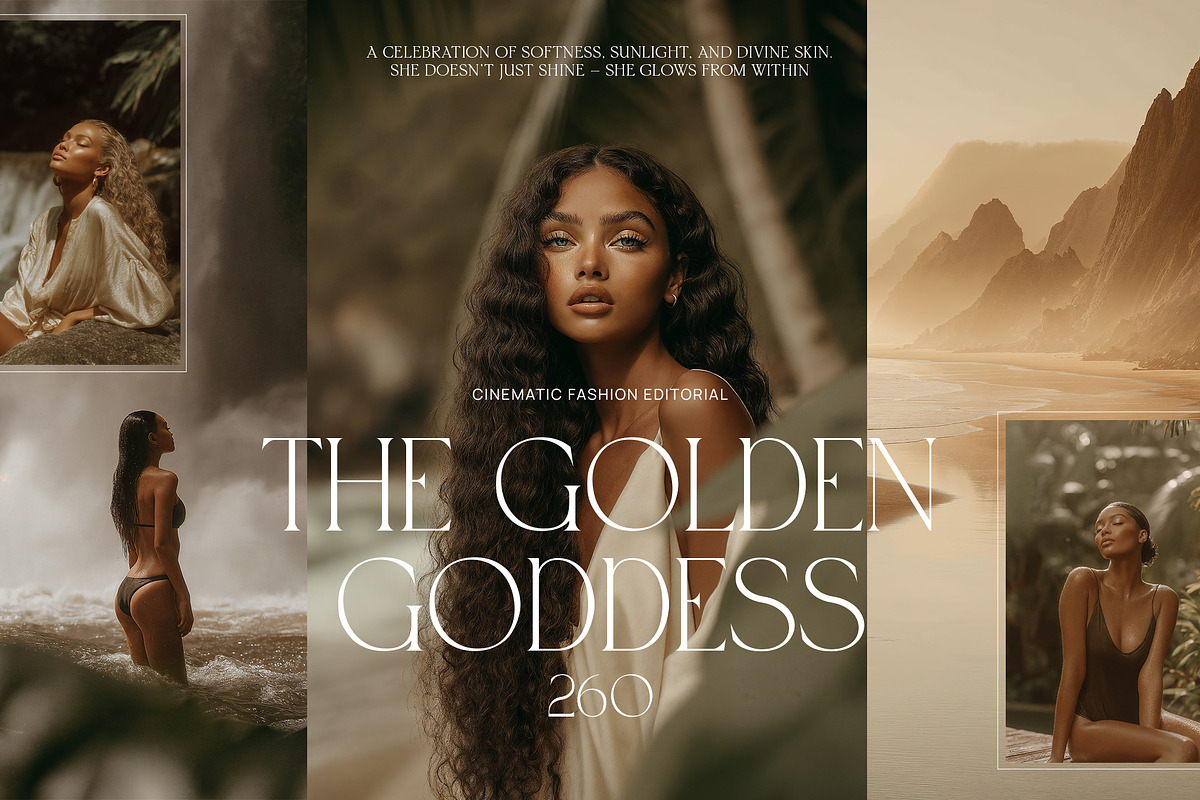 The Golden Goddess // 260  Pics, a Beauty & Fashion Photo by Muse Mockups (Photo 1 of 29)