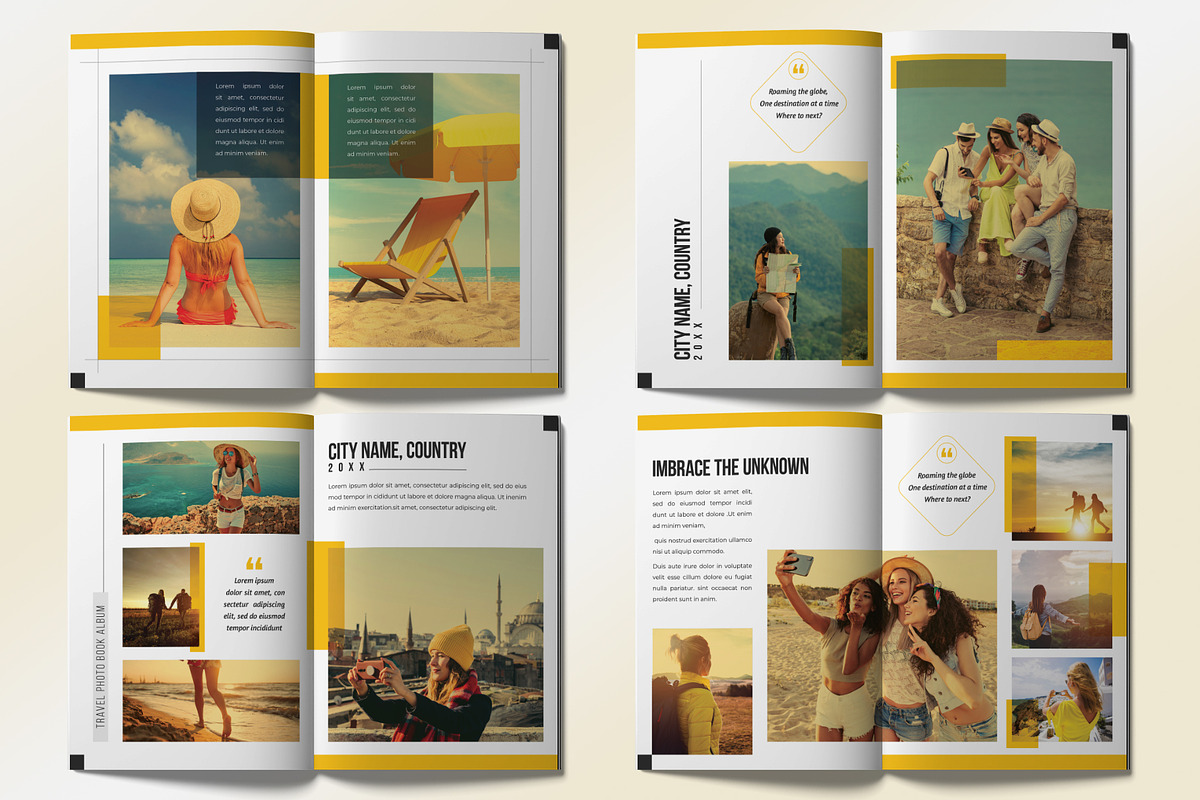 Travel Photo Album Book, a Brochure Template by graphypix (Photo 6 of 8)