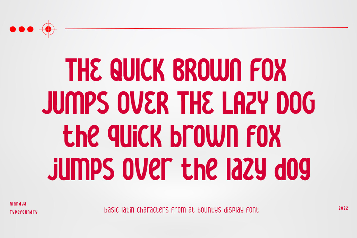 AT Bountys, a Sans Serif Font by Alandya TypeFoundry (Photo 5 of 10)