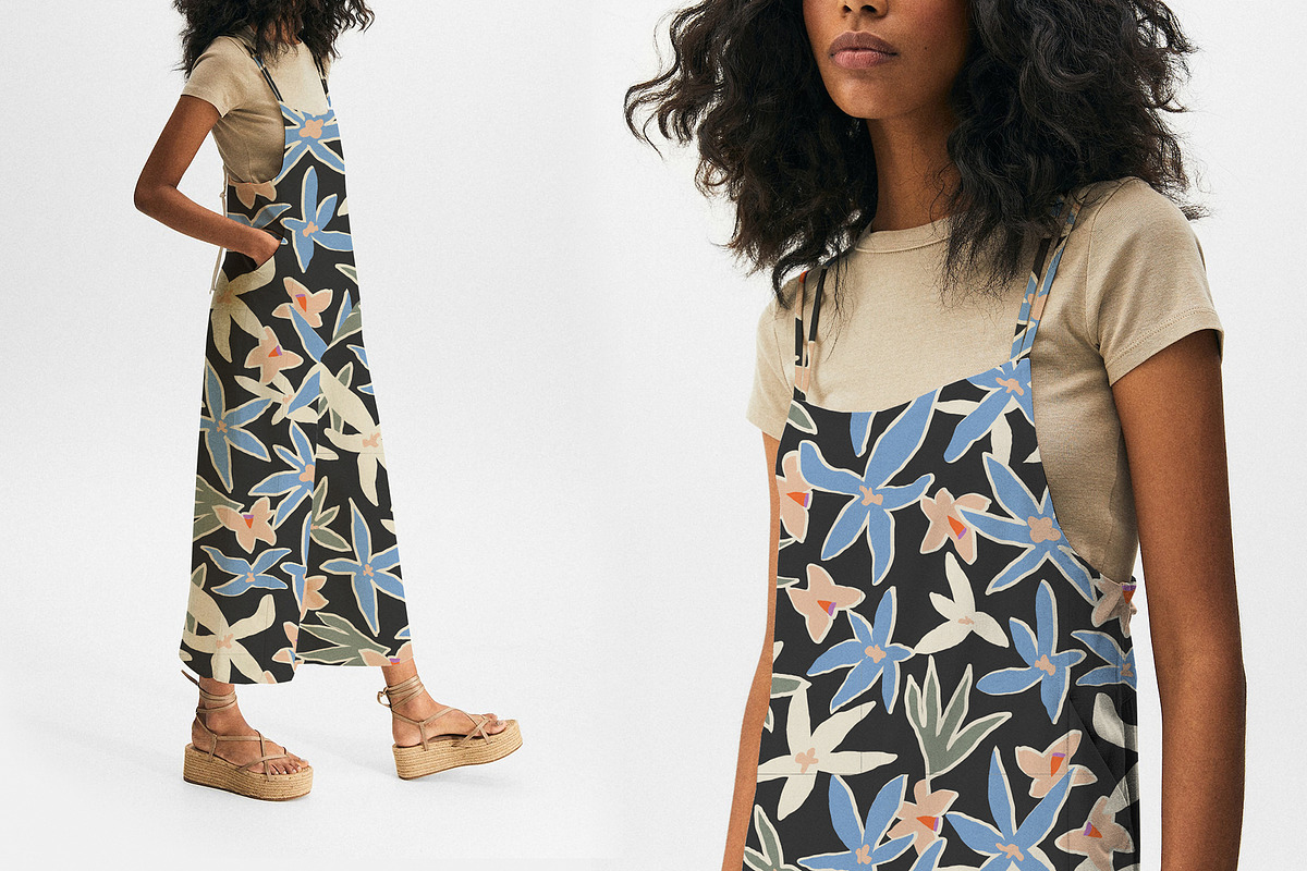 Flower Power pattern set, a Pattern Graphic by Nicetoseeya (Photo 5 of 11)