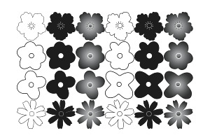 Floral Flower Set 1