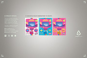 Retro Handheld Gaming Flyer Template, a Flyer Template by Storm Pixels (Thumbnail 2 of 4)