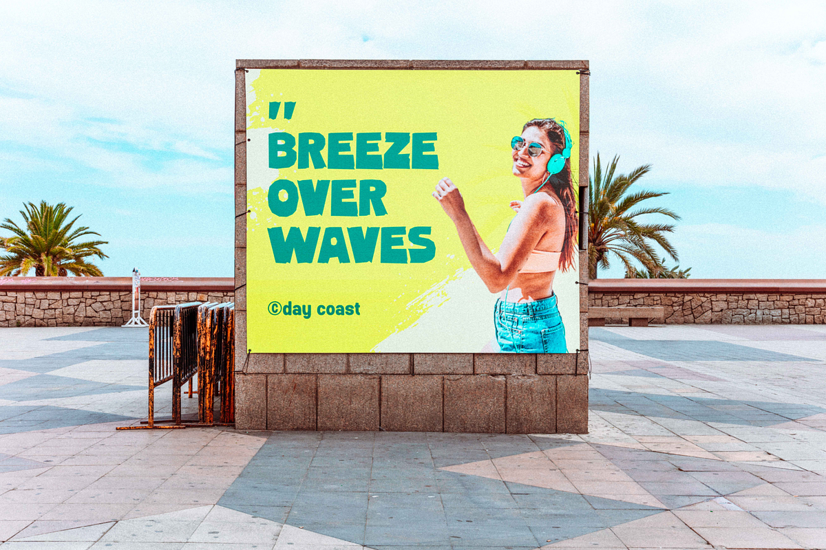 Day Coast – Grunge Display Font, a Font by Studio Moara (Photo 5 of 8)