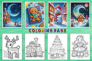 Christmas Gingerbread Coloring Pages, an Arts & Entertainment Photo by Wow Magic (Thumbnail 3 of 3)
