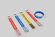 Paper Wristband Mockup, a Merchandise Mockup by Permadi Creative (Thumbnail 3 of 3)