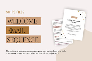Welcome Email Sequence Templates