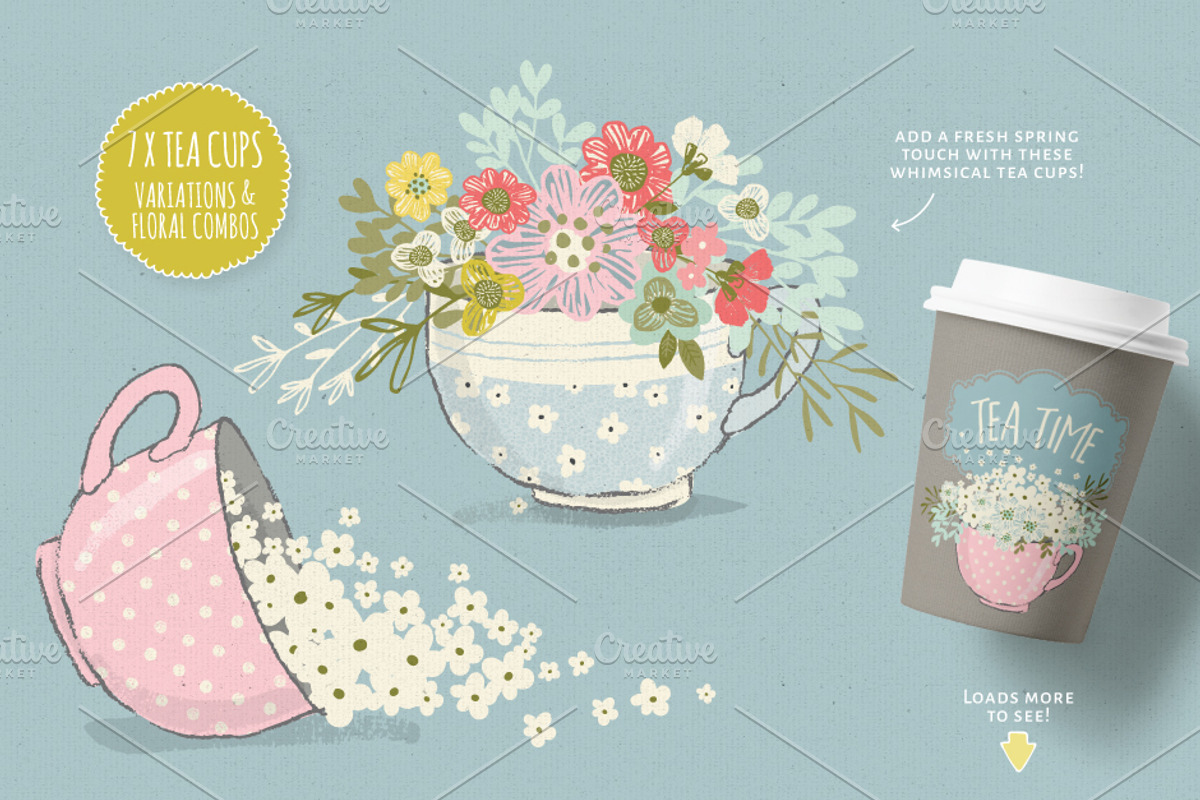 The Fresh Spring Collection, a Decorative Illustration by Lisa Glanz (Photo 4 of 7)