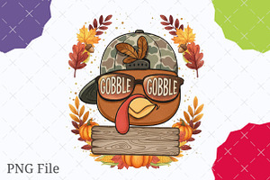 Custom Camo Turkey Boy Thanksgiving, an Illustration by designcity5