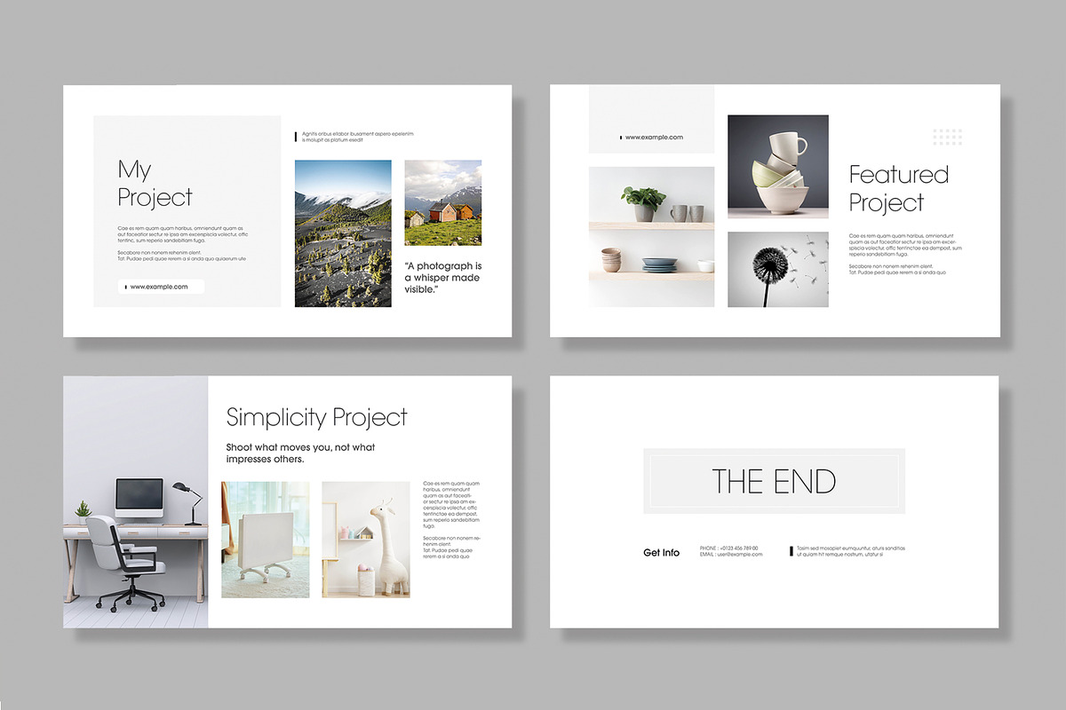 Clean Photography Presentation, a Presentation Template by MightyDesign (Photo 5 of 8)