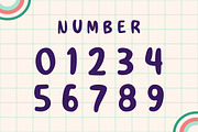 Happy Summer font, a Font by Fourteen Letter (Thumbnail 5 of 7)