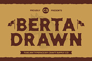 CS Berta Drawn, a Serif Font by Craft Supply Co. (Thumbnail 1 of 8)