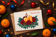 Christmas Magic Watercolor Clipart, a Seasonal Illustration by DiashaArt (Thumbnail 18 of 18)