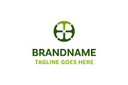 Letter T Clover Leaf Logo, a Branding & Logo Template by Pray Art Design Studio (Thumbnail 1 of 2)