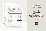INVOICE CANVA TEMPLATE, a Print Template by The Little Lily Studio (Thumbnail 1 of 5)