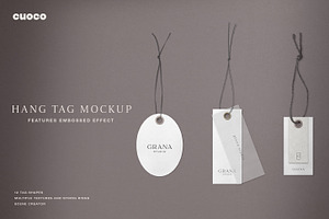 Hang Tag Mockup Scene Creator