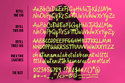 Refill SVG Marker Font Set, a Handwritten Font by Sam Parrett (Thumbnail 9 of 9)