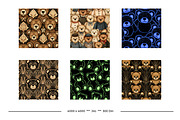 Teddy Bears in Retro Art Styles, a Pattern Graphic by karenfoleyphoto (Thumbnail 3 of 13)