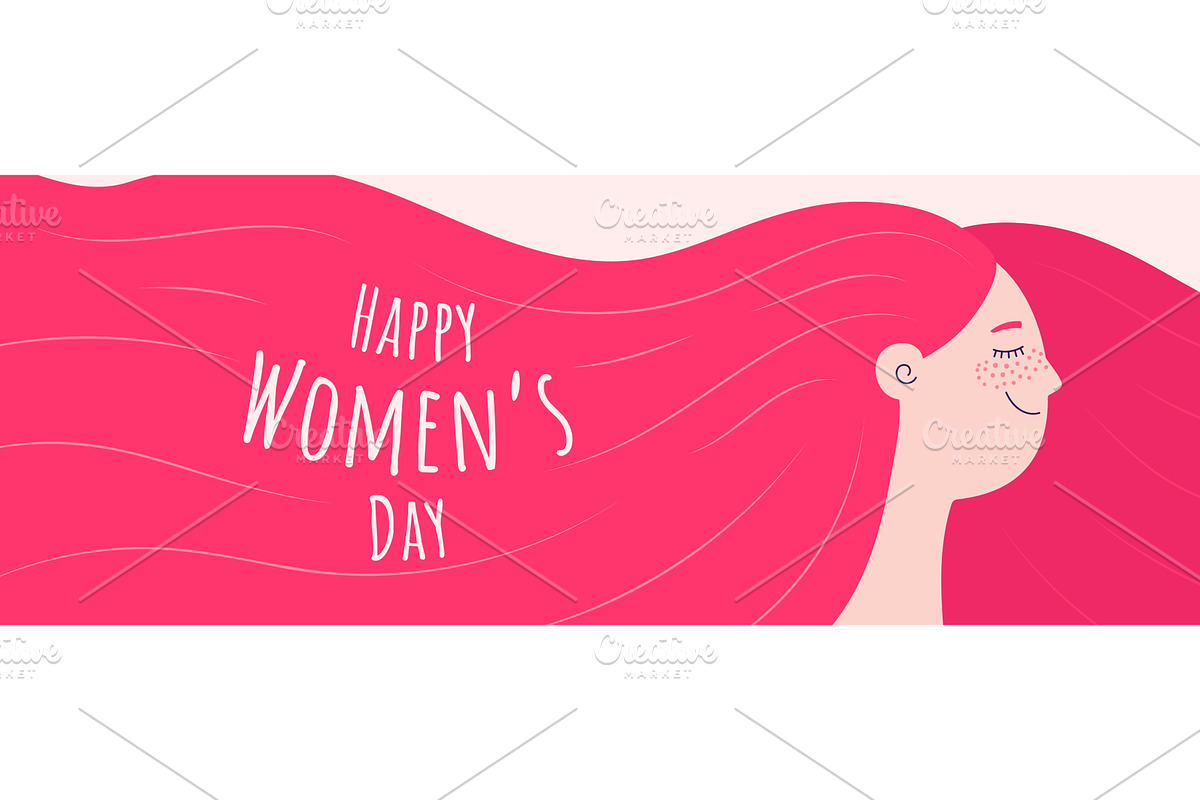 Beautiful woman with long hair 8, an Illustration by sceptical cactus