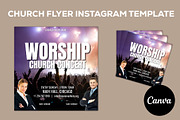 Church Flyer Canva Template, a Social Media Template by Sipi_Graphics (Thumbnail 1 of 3)