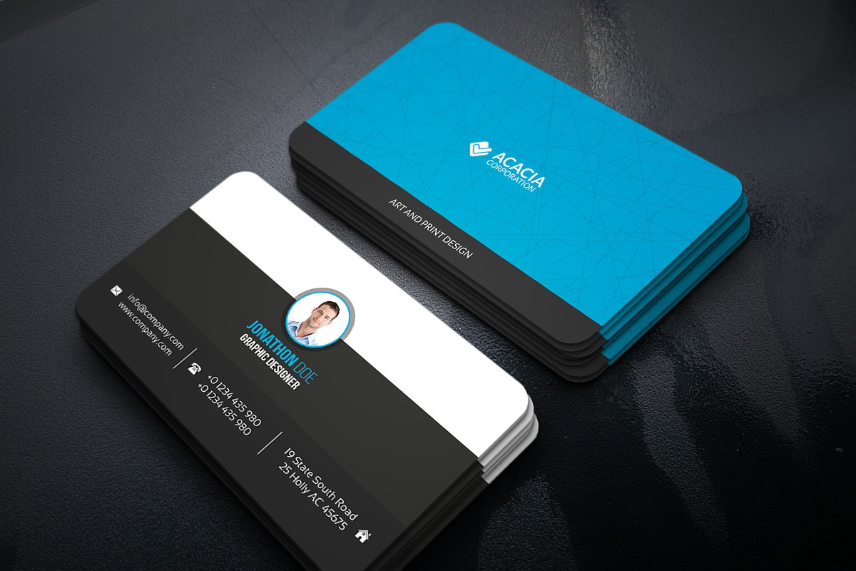 Personal Business Card, a Business Card Template by DesignGhar (Photo 2 of 5)