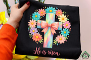 Boho Christian Easter Png, an Illustration by Craft Nest (Thumbnail 5 of 5)