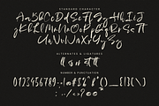 Enpestimos is an expressive handwrit, a Handwritten Font by MJB Letters (Thumbnail 10 of 10)
