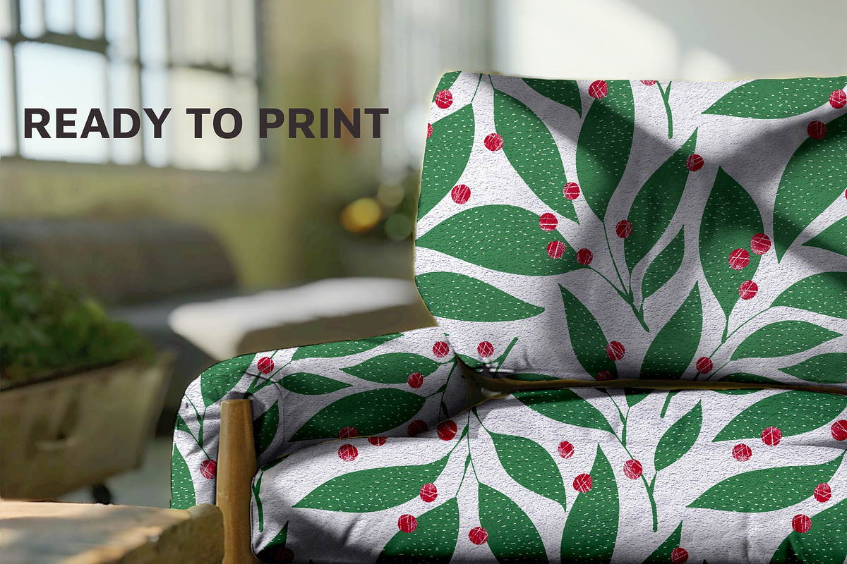 Tea Leaves Floral seamless pattern, a Pattern Graphic by Marta & Livonka (Photo 8 of 13)
