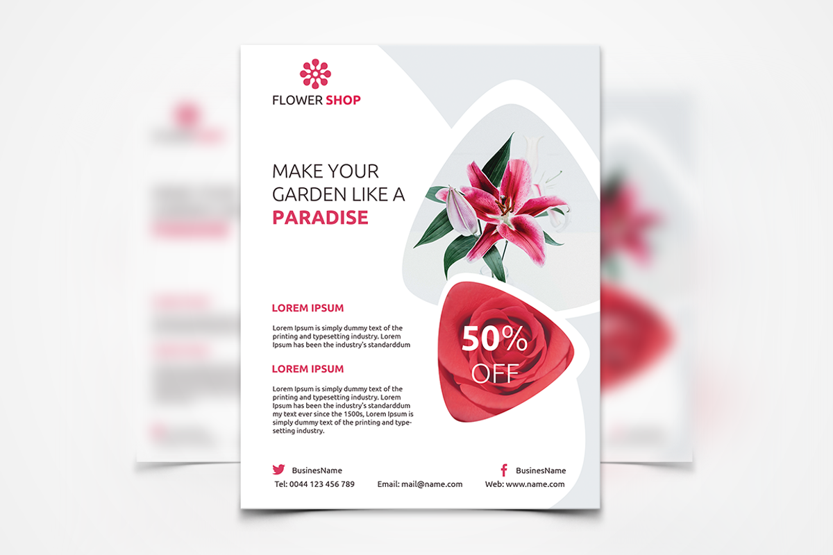 TOP 100 PREMIUM Flyers Templates, a Flyer Template by UNIK Agency (Photo 10 of 82)