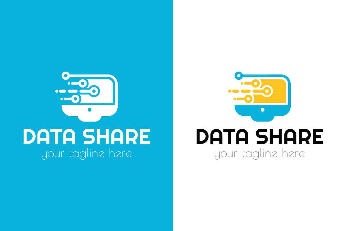 Data Share Logo Template, a Branding & Logo Template by BdThemes (Photo 2 of 3)