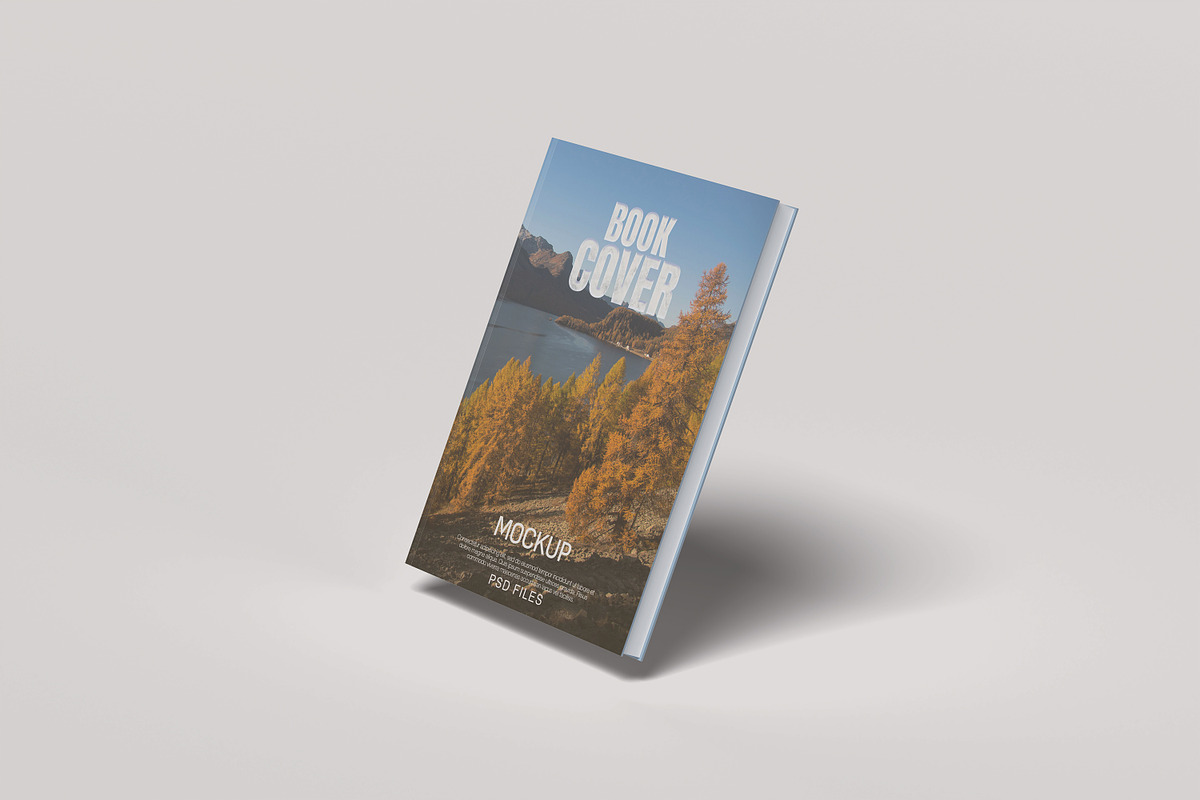 Book Cover Mockup, a Books & Magazine Mockup by rahmatmoscae (Photo 5 of 13)