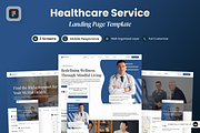 Mindora - Healthcare Service, a Landing Page Template by SLAB! Design (Thumbnail 1 of 5)