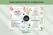 Hair Stylist Gift Certificate Canva, a Card Template by Snapybiz (Thumbnail 1 of 10)