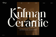 Figken Elegant Serif Font, a Serif Font by Graphicxell (Thumbnail 2 of 8)