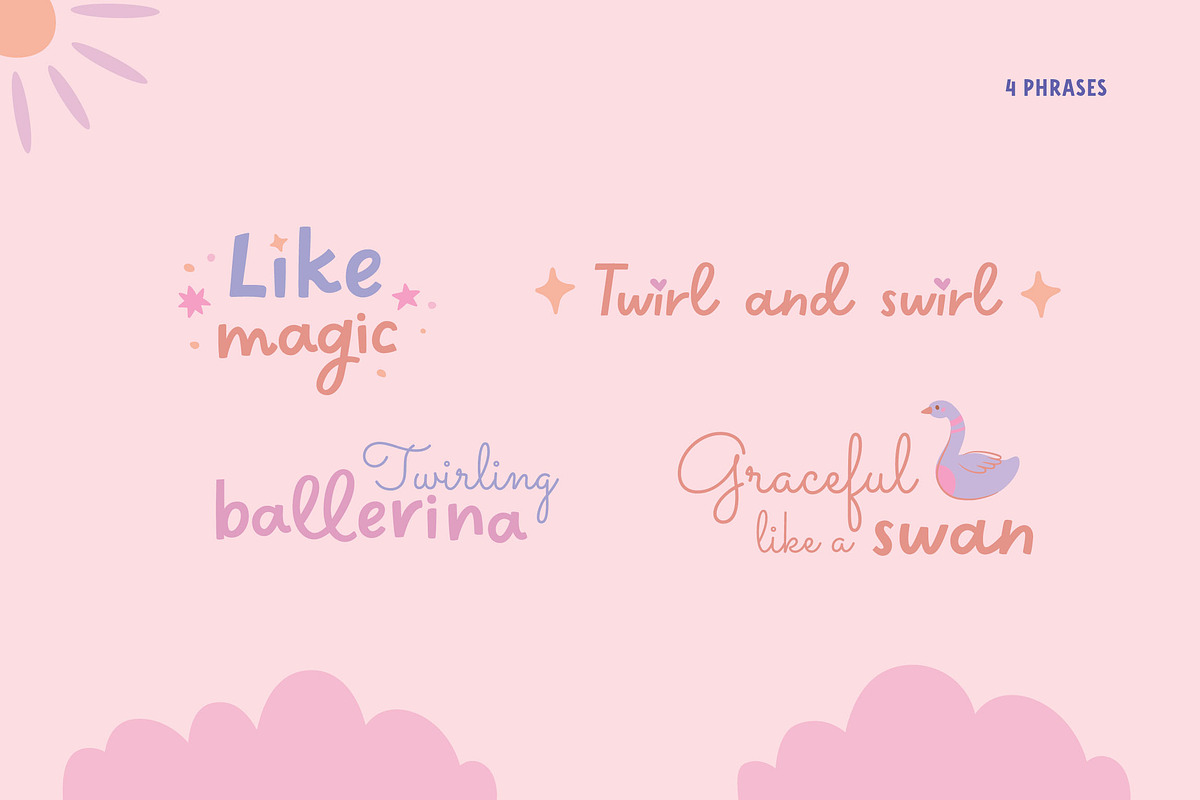 Flower Ballerinas, a Person Illustration by Lucia Baertl (Photo 15 of 16)